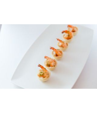 Shrimp canapé