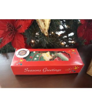 Seasons Greetings cookie box