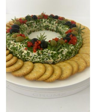 Cheese mix wreath